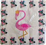Flamingo Napkins 20's
