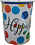 Happy Birthday Rainbow Cups 8's
