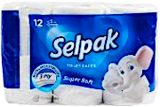 Selpak Super Soft Rolls 9 + 3 Free