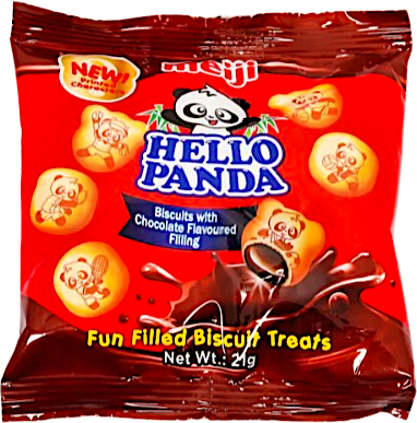 Hello Panda Fun Filled Biscuite Treats 21 g