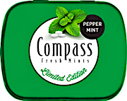 Compass Peppermint Gum 50's
