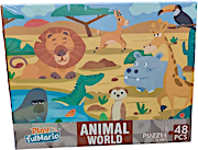 Animal World Puzzle 48's