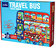 Travel Bus Puzzle 128's