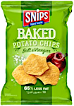 Snips Salt & Vinegar Baked Potato Chips 62 g