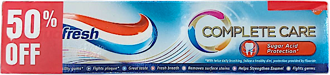 Aquafresh Toothpaste Complete Care 100 ml @ 50% Off