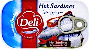 Deli Hot Sardines in Vegetable Oil 125 g