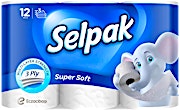 Selpak Super Soft 3 Ply Toilet Rolls 12's