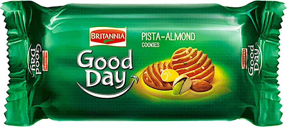 Britannia Good Day Pistachio-Almond Cookies 72 g