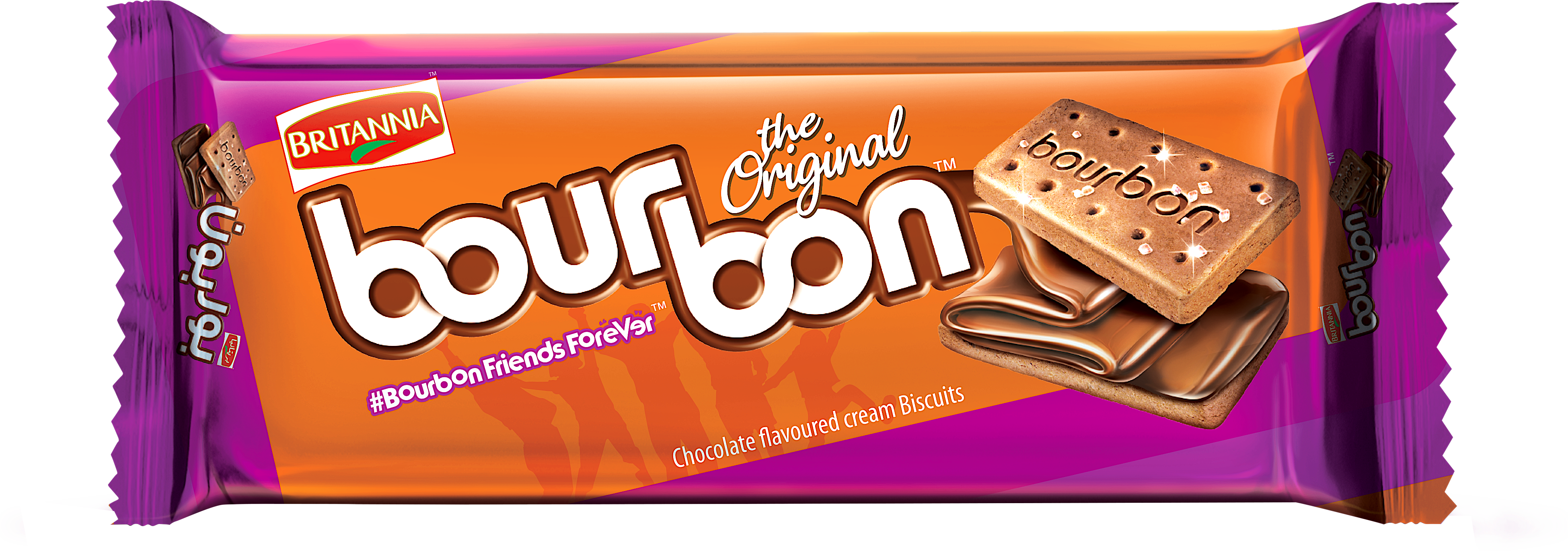 Britannia Bourbon Chocolate Biscuits 37 g