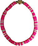 Pink Heart Bracelet 1's