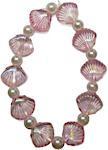 Pink Shell Bracelet 1's