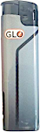 Glo Grey Electronic Lighter With LED 1'S