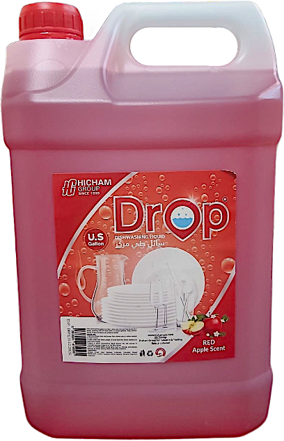Drop Dishwashing Liquid Red Apple Scent 3.5 L