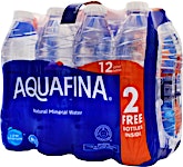 Aquafina Water 0.6 L - 10 + 2 Free
