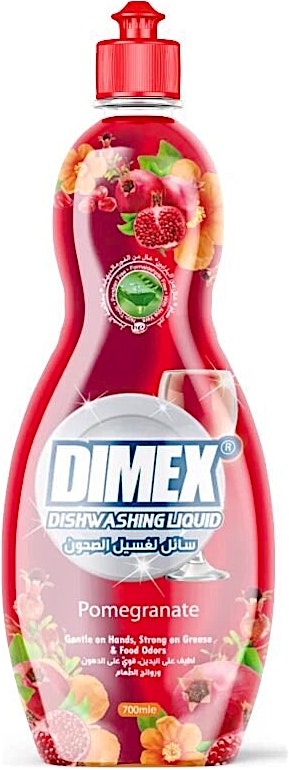 Dimex Dishwashing Liquid Pomegranate 700 ml