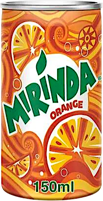 Mirinda Can 150 + 35 ml Free - 1 's