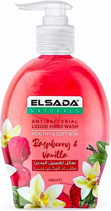 Elsada Hand Wash Raspberry And Vanilla 440 ml