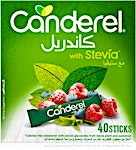 Canderel With Stevia Sticks 40's