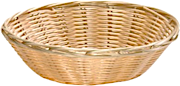 Wood Wicker Basket 28x21 cm