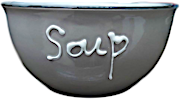 Bowl Soup Beige Color 1's