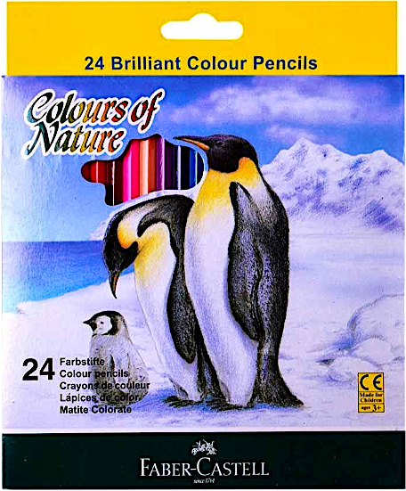 Faber-Castle Brilliant Colour Pencils 24's