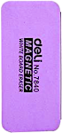 Deli Whiteboard Eraser Purple With Magnet 1's