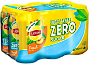 Ice Tea Peach Zero 320 ml - 5 + 1 Free