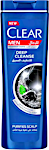 Clear Deep Cleanse For Men Activated Charcoal & Mint 600 ml