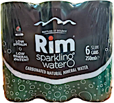 Rim Sparkling Water Can 250 ml - Pack of 6