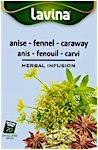 Lavina Anise & Fennel & Caraway Herbel Infusion 20's