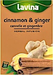 Lavina Cinnamon & Ginger Herbal Infusion 20's