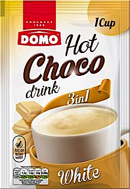 Domo Hot Choco White 3-In-1  28 g