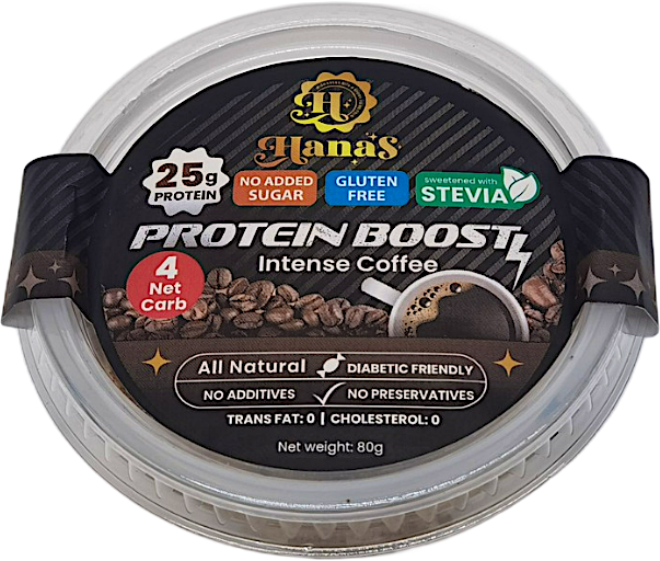 Hana's Protein Boost Intense Coffee 80 g