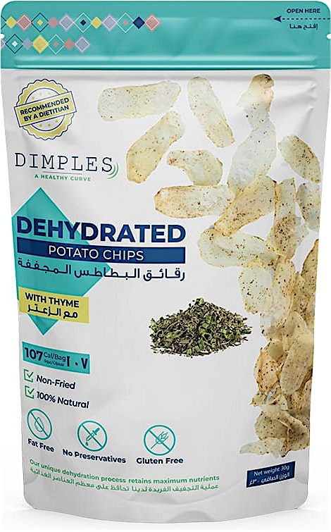 Dimples Dehydrated Potato Chips With Thyme  30 g