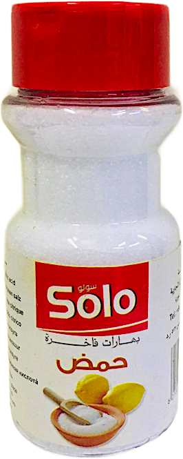 Solo Citric Acid Jar 125 g