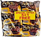 Adicto Brownie Chocolate Cake @ Offer 5+1 Free