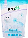 Sanicat Slice Gel Diamonds Litter 3.8 L