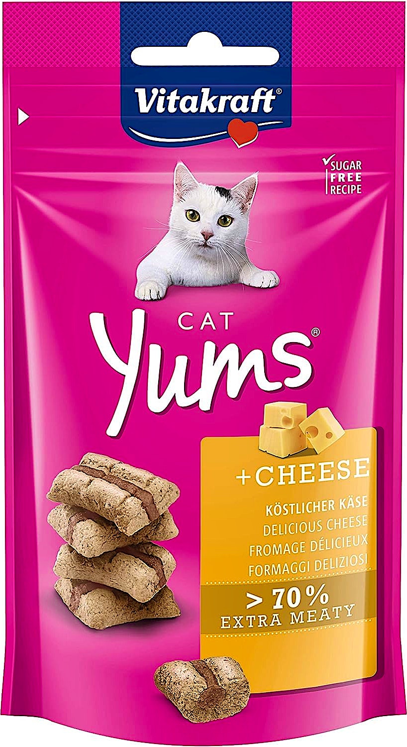 Vitakraft Cat Yums Cheese Flavour 40 g