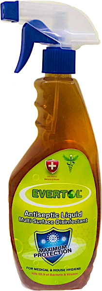 Evertol Antiseptic Liquid Multi Surface Disinfectant 700 ml