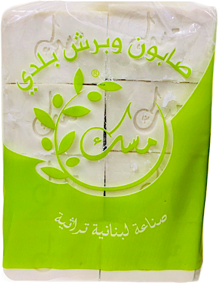 Misk Baladi Olive Oil Handmade Soap 8's 900 g