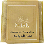 Misk Almond & Honey Handmade Soap 80 g