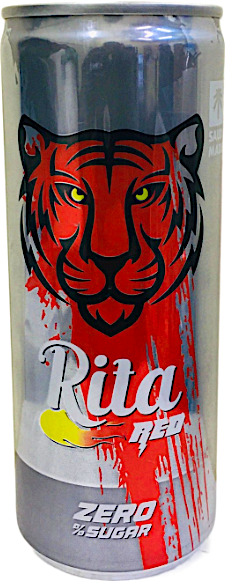 Rita Red Zero Sugar Sparkling Drink 240 ml
