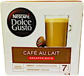 Nescafe Dolce Gusto Café Au Lait Decaffeinato Capsuls 16's