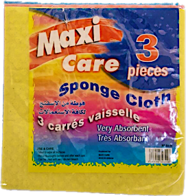 Maxi Care Sponge Cloth 3's