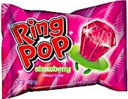 Ring Pop Strawberry 10 g