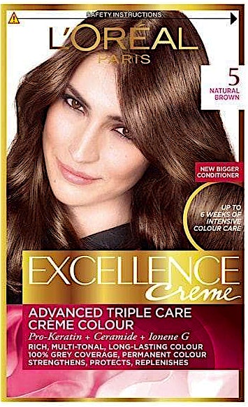 L'Oreal Excellence Hair Protection Crème Light Brown no.5