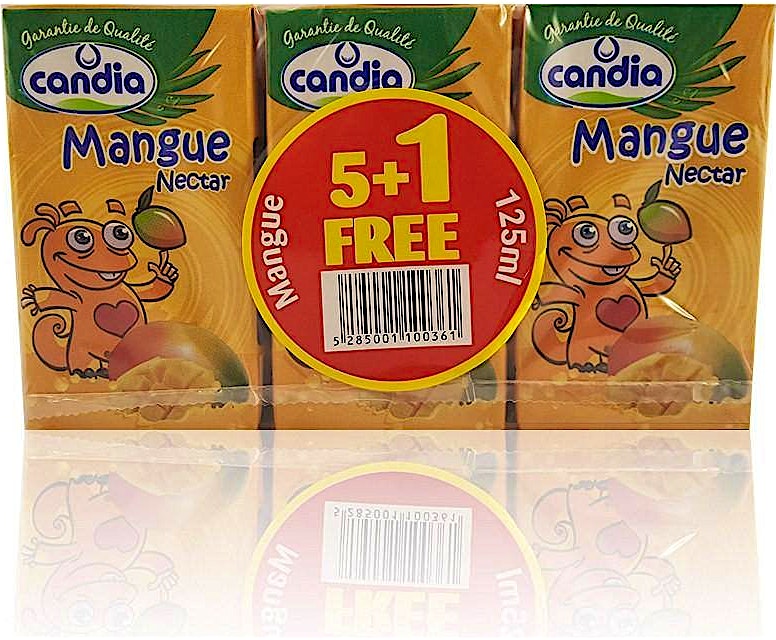 Candia Mango 125 ml - Pack of 6