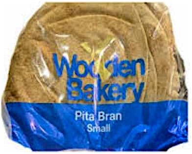 Wooden Bakery Pita Brown Big 700 g