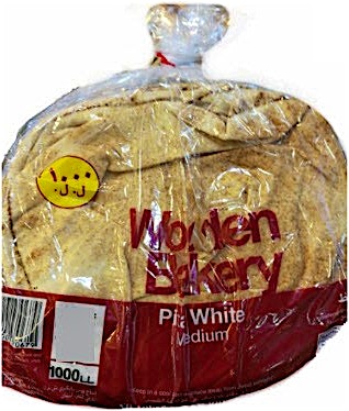 Wooden Bakery Pita White Medium 400 g