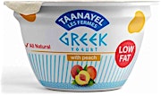 Taanayel Greek Yogurt & Peach Low Fat 150 g